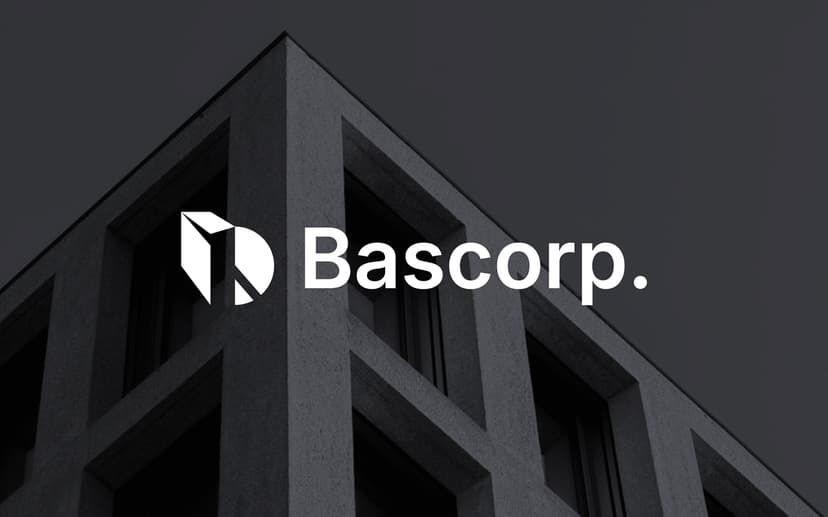 Visual identity design for Bascorp