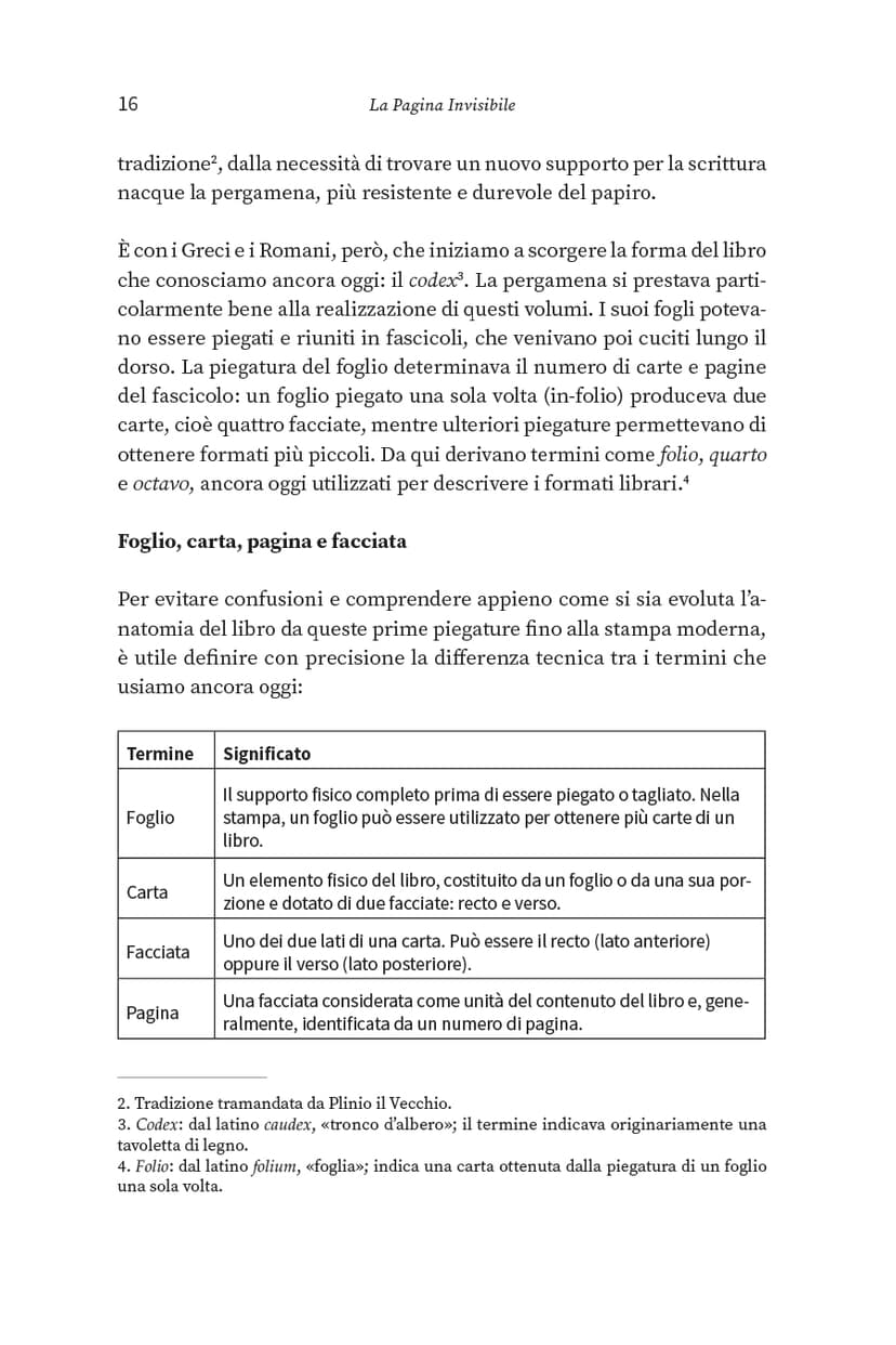Interior page layout of a non-fiction book