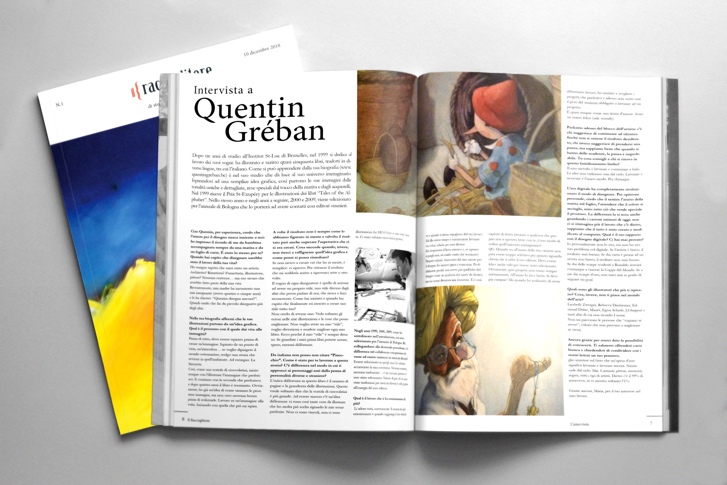 Magazine spread 1